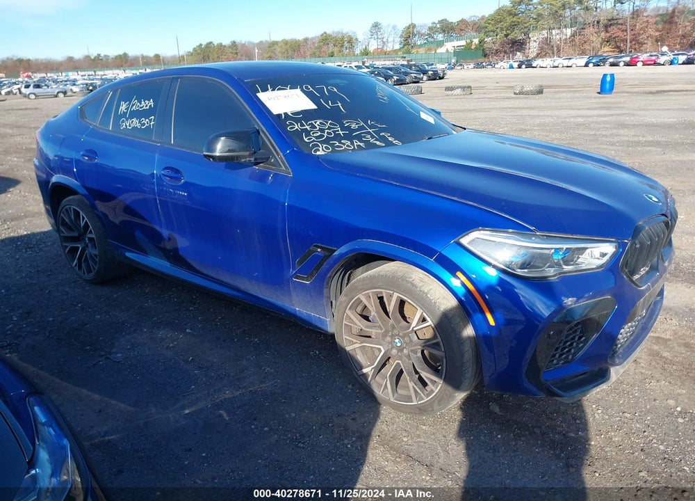2020 BMW X6 M COMPETITION VIN: 5YMCY0C07L9B94327