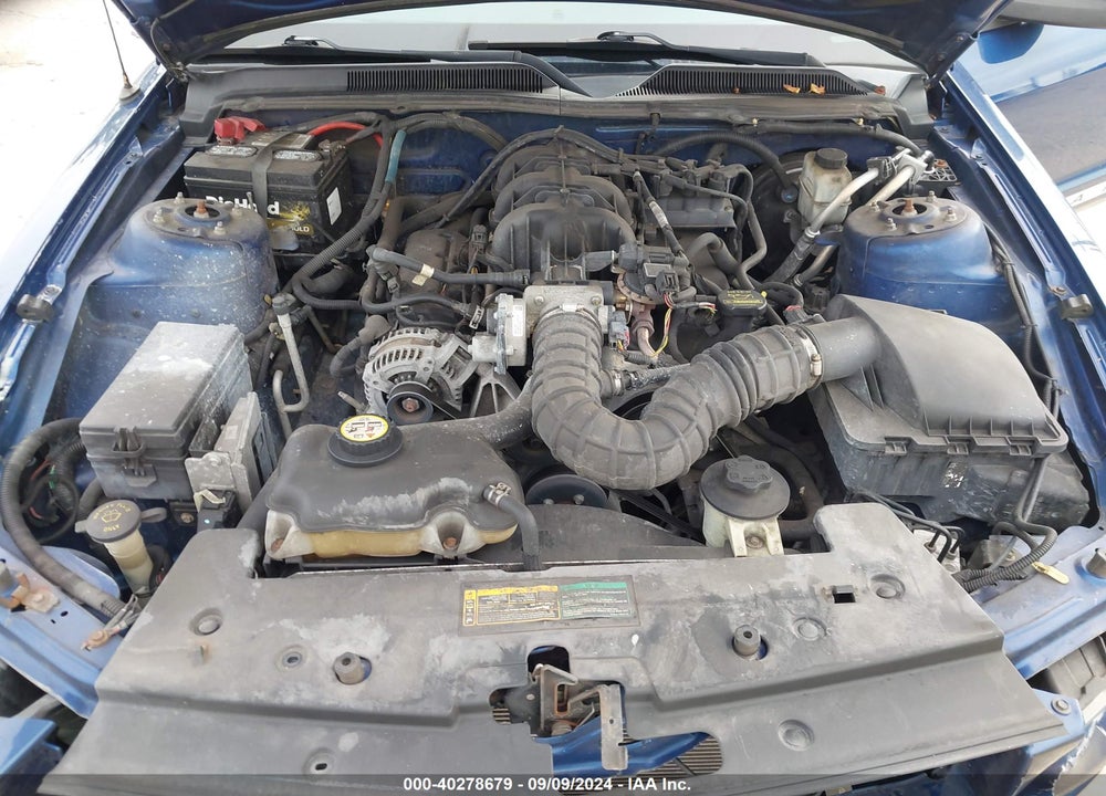 2009 FORD MUSTANG V6/V6 PREMIUM VIN: 1ZVHT84N495118628
