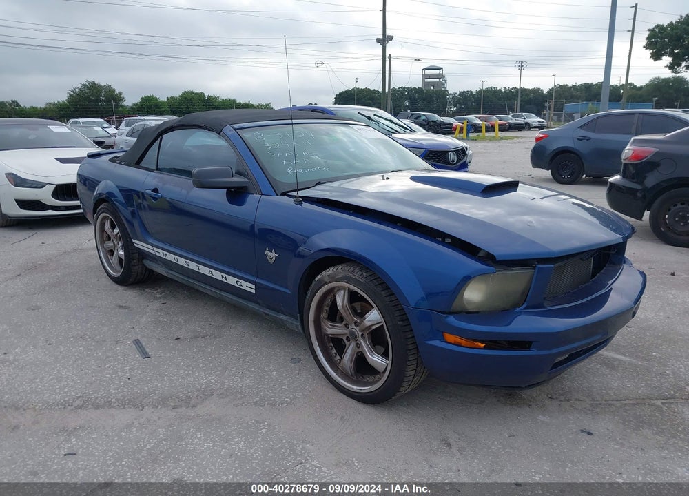 2009 FORD MUSTANG V6/V6 PREMIUM VIN: 1ZVHT84N495118628