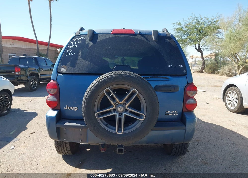 2005 JEEP LIBERTY LIMITED EDITION VIN: 1J8GK58K35W642169