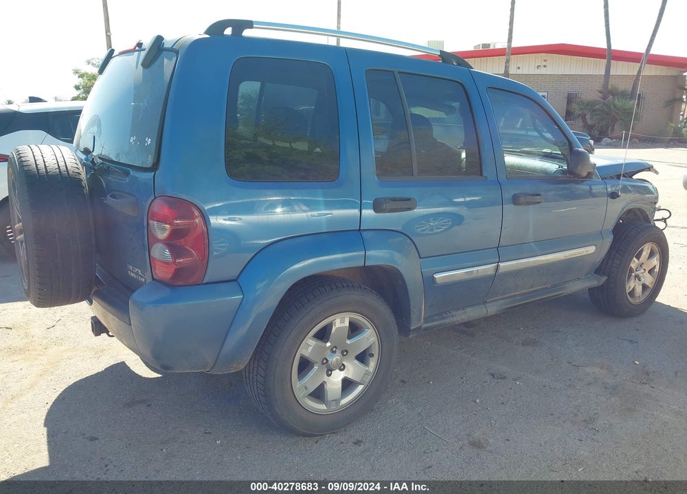 2005 JEEP LIBERTY LIMITED EDITION VIN: 1J8GK58K35W642169