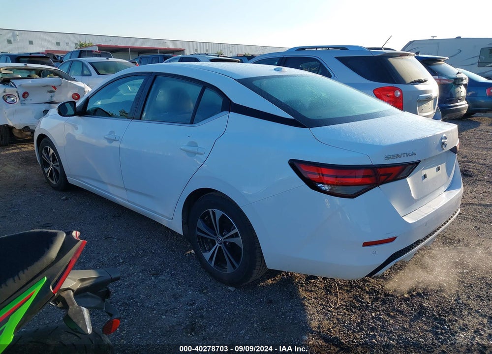 2021 NISSAN SENTRA SV XTRONIC CVT VIN: 3N1AB8CV0MY294843