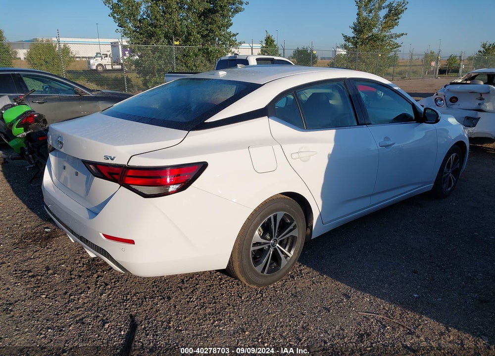 2021 NISSAN SENTRA SV XTRONIC CVT VIN: 3N1AB8CV0MY294843