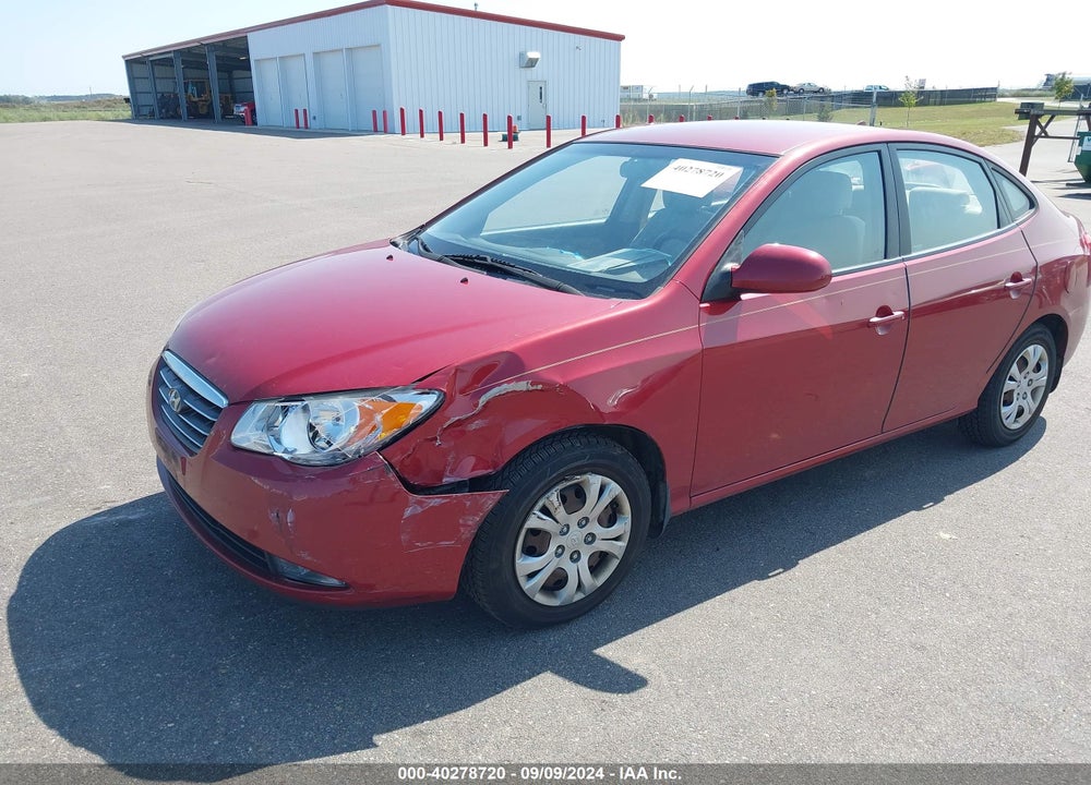 2009 HYUNDAI ELANTRA GLS VIN: KMHDU46D39U811509