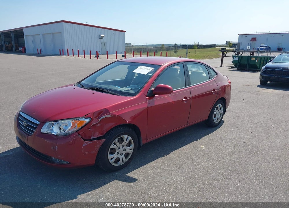 2009 HYUNDAI ELANTRA GLS VIN: KMHDU46D39U811509