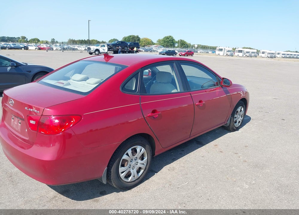 2009 HYUNDAI ELANTRA GLS VIN: KMHDU46D39U811509