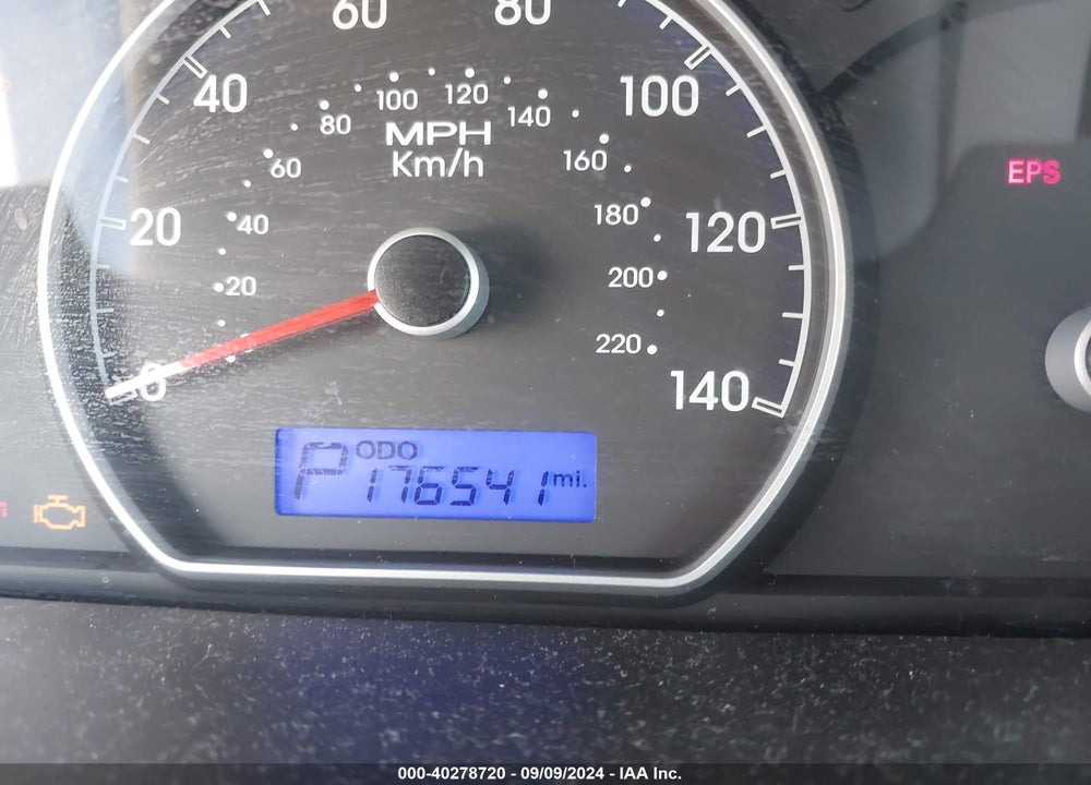 2009 HYUNDAI ELANTRA GLS VIN: KMHDU46D39U811509