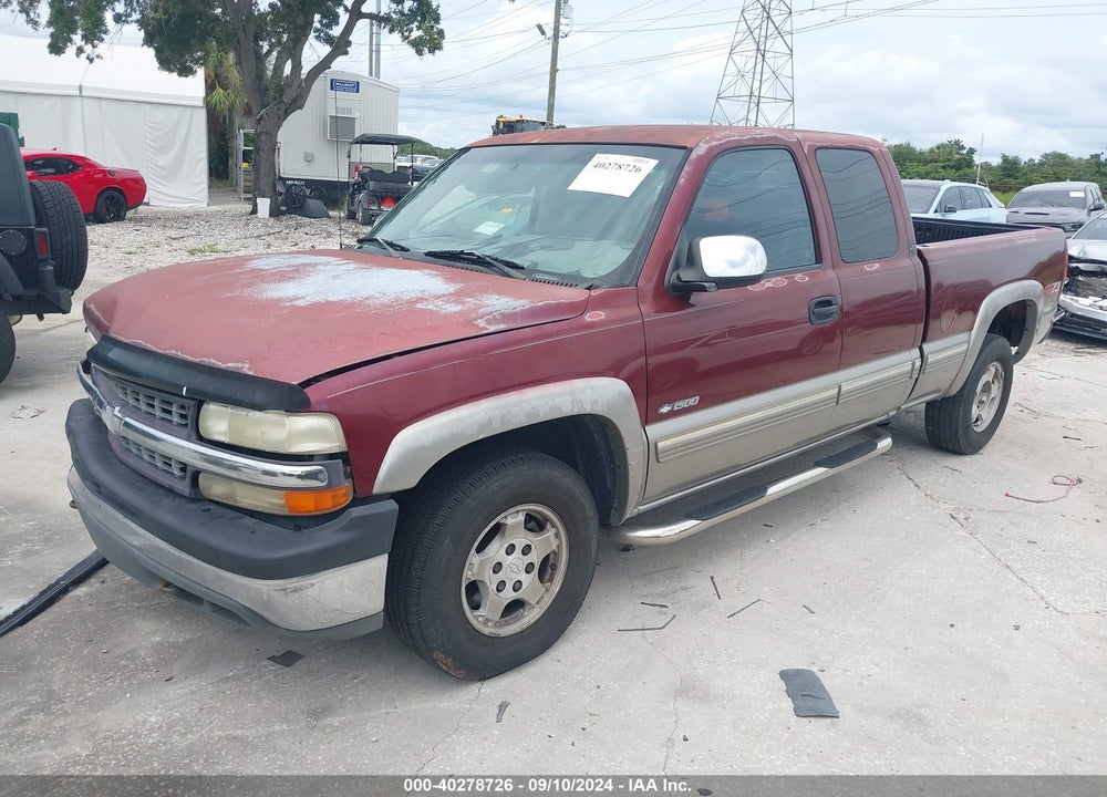 2000 CHEVROLET SILVERADO 1500 LS VIN: 1GCEK19TXYE327569
