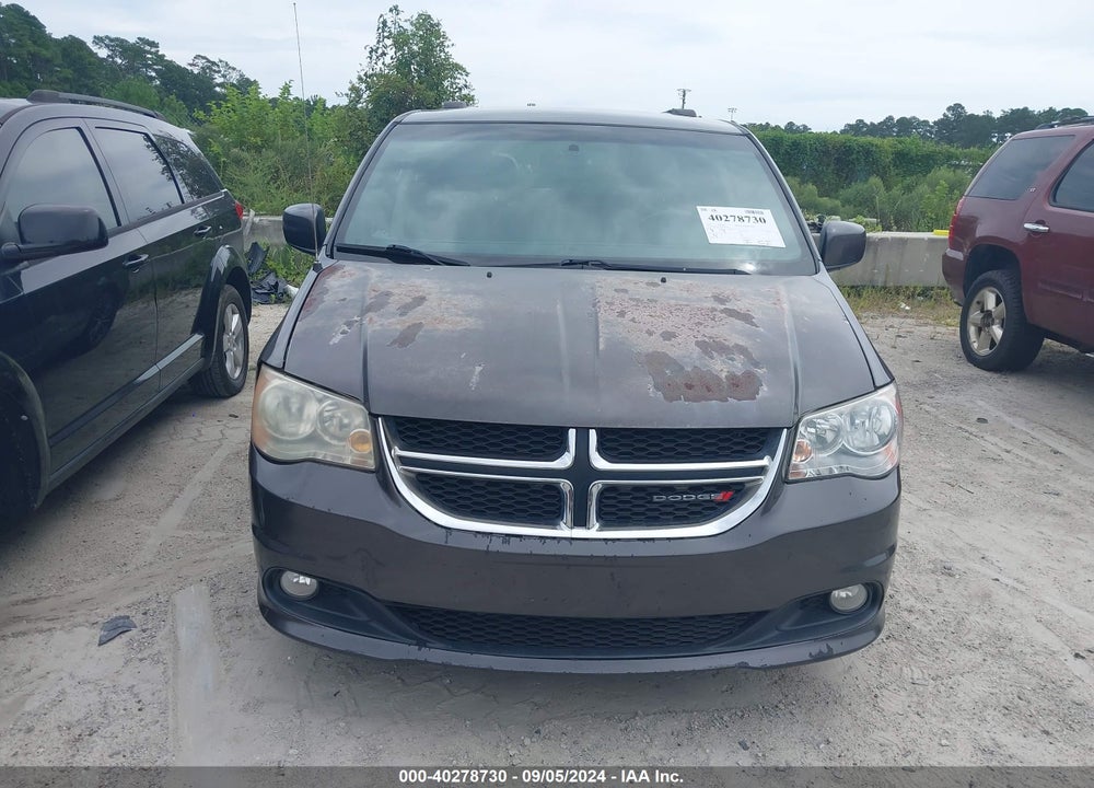 2017 DODGE GRAND CARAVAN SXT VIN: 2C4RDGCG7HR604739