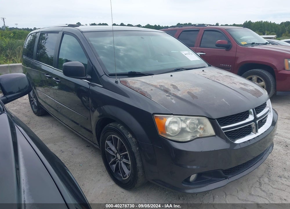 2017 DODGE GRAND CARAVAN SXT VIN: 2C4RDGCG7HR604739
