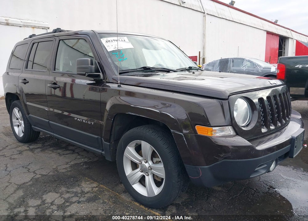 2014 JEEP PATRIOT LATITUDE VIN: 1C4NJPFA8ED608635