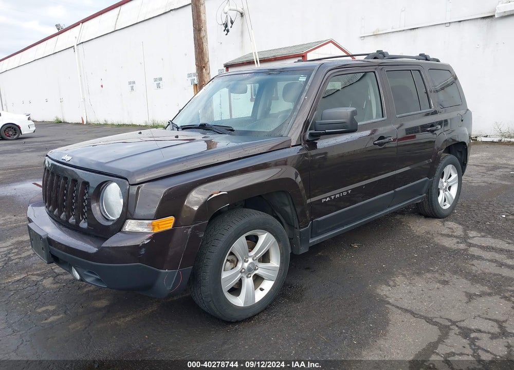 2014 JEEP PATRIOT LATITUDE VIN: 1C4NJPFA8ED608635