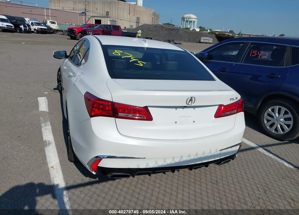 2018 ACURA TLX TECH PKG VIN: 19UUB2F50JA005447