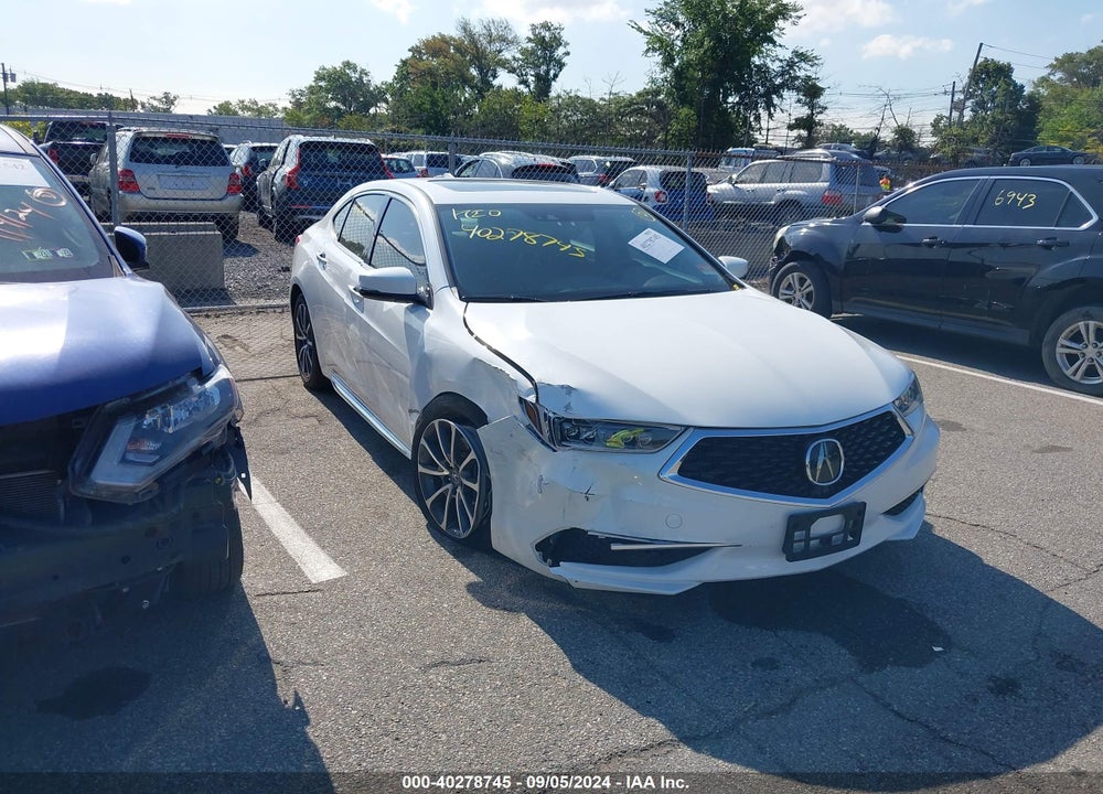 2018 ACURA TLX TECH PKG VIN: 19UUB2F50JA005447