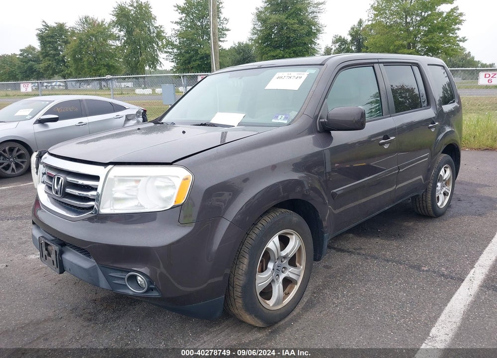 2015 HONDA PILOT EX VIN: 5FNYF4H40FB074416