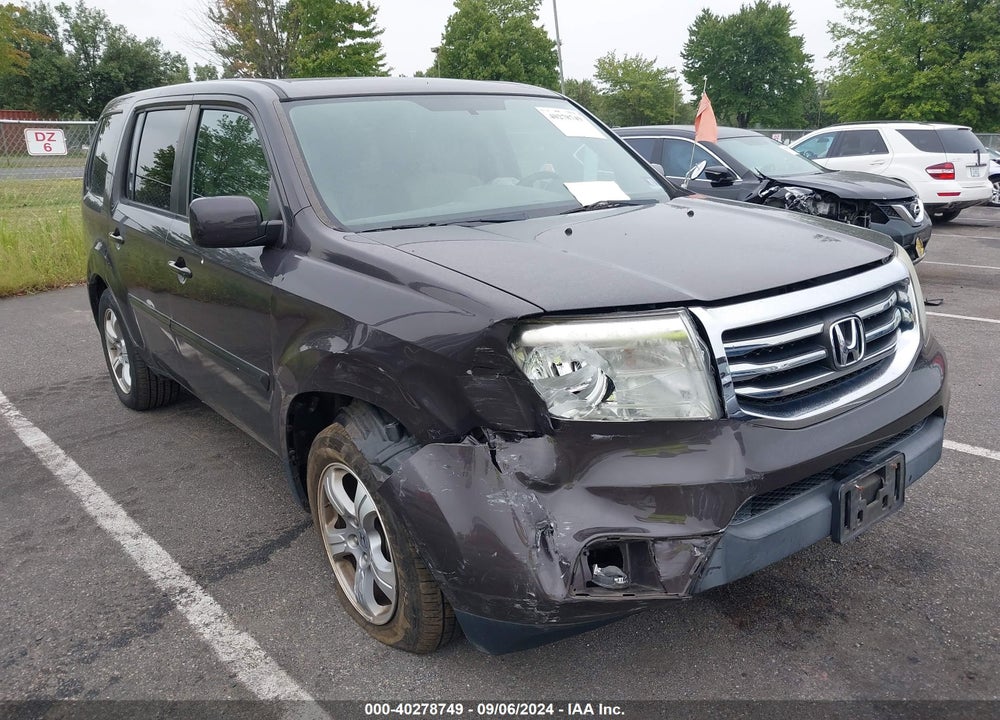2015 HONDA PILOT EX VIN: 5FNYF4H40FB074416