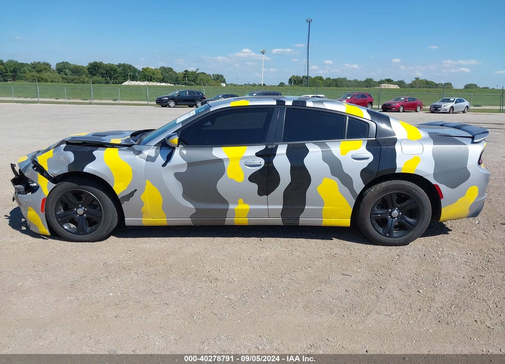 2021 DODGE CHARGER SXT RWD VIN: 2C3CDXBG0MH638985