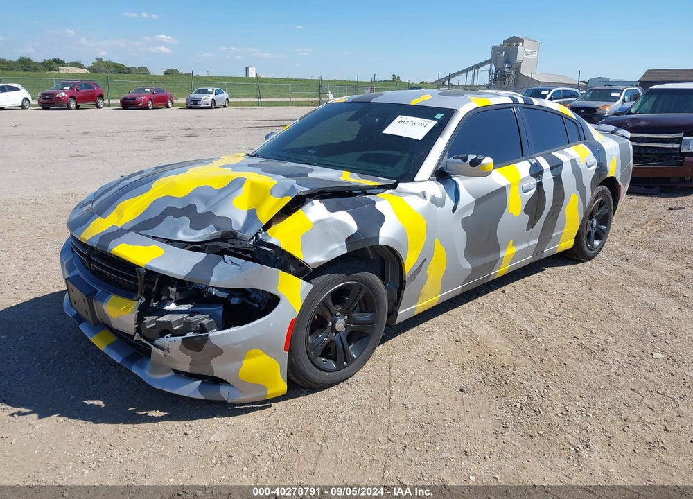 2021 DODGE CHARGER SXT RWD VIN: 2C3CDXBG0MH638985