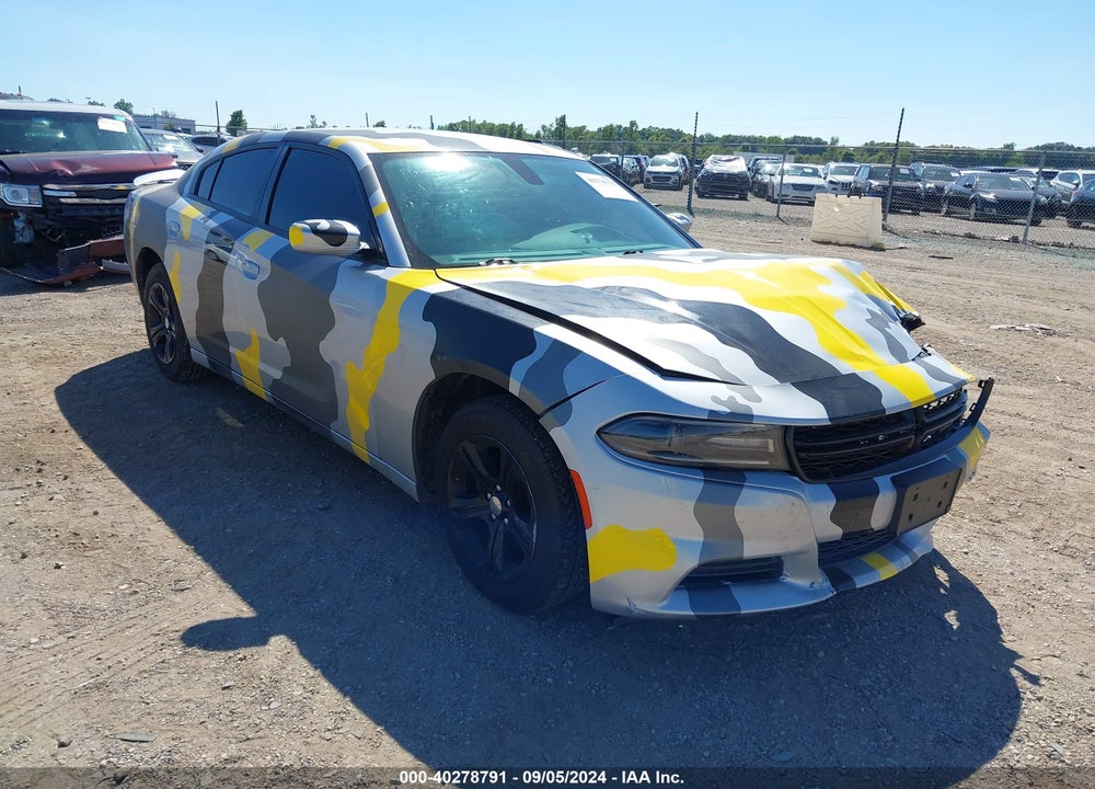 2021 DODGE CHARGER SXT RWD VIN: 2C3CDXBG0MH638985