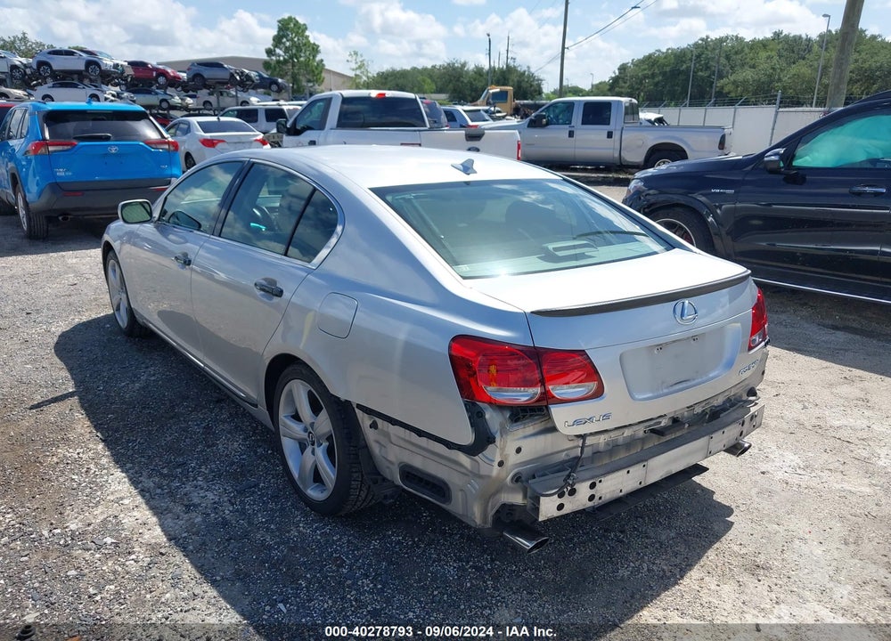 2007 LEXUS GS 350 VIN: JTHBE96S870012770