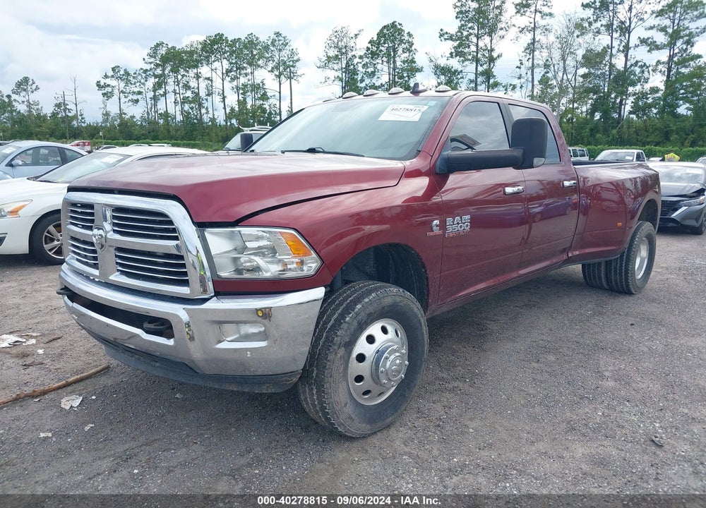 2017 RAM 3500 BIG HORN  4X4 8' BOX VIN: 3C63RRHL6HG786049