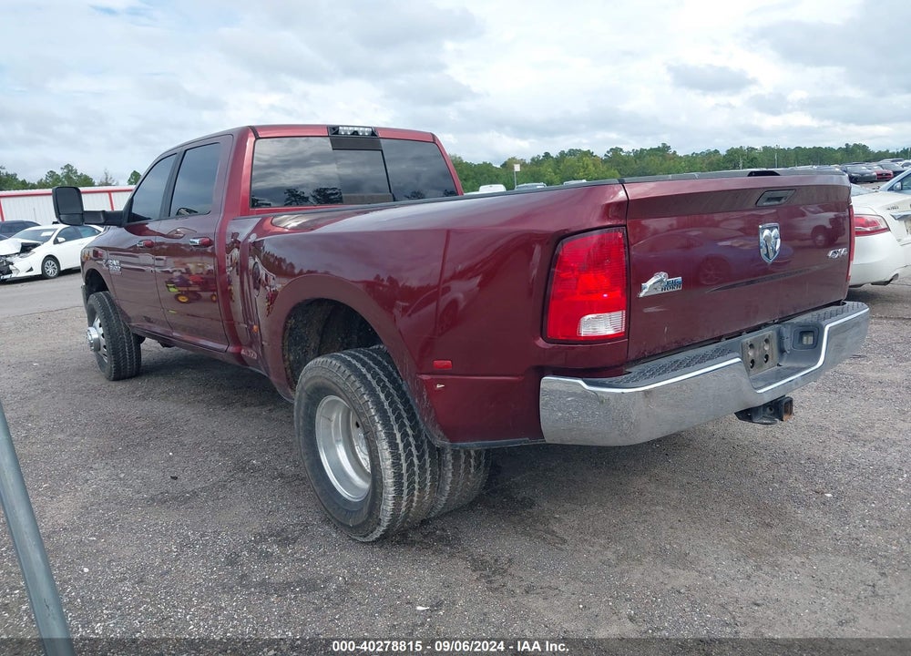 2017 RAM 3500 BIG HORN  4X4 8' BOX VIN: 3C63RRHL6HG786049