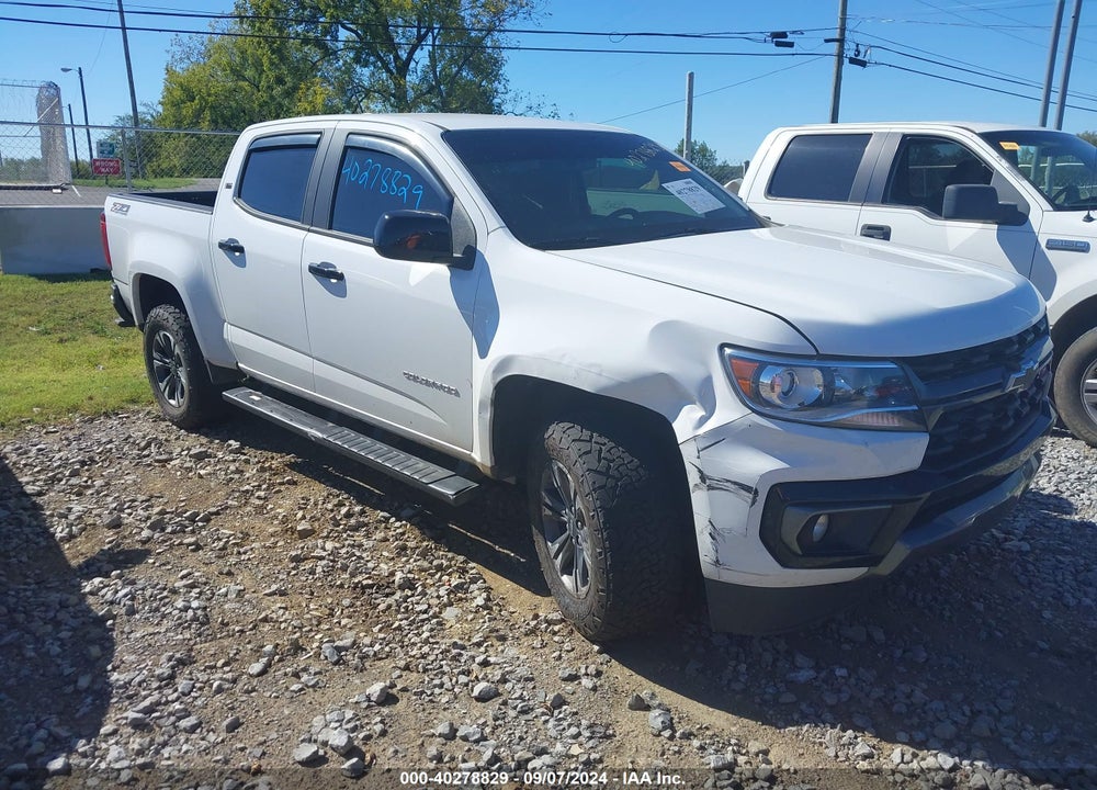 2022 CHEVROLET COLORADO 4WD SHORT BOX Z71 VIN: 1GCGTDEN9N1115750