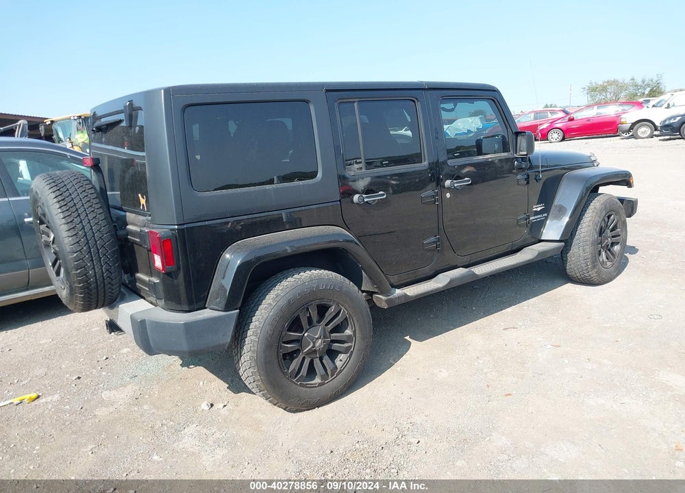 2012 JEEP WRANGLER UNLIMITED SAHARA VIN: 1C4BJWEG0CL101542