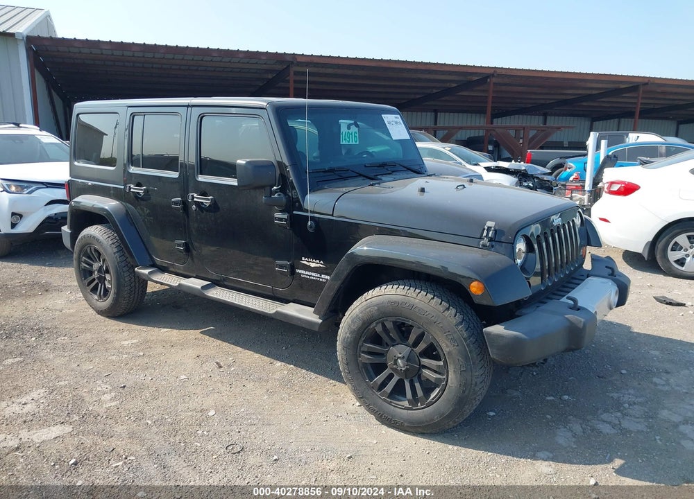 2012 JEEP WRANGLER UNLIMITED SAHARA VIN: 1C4BJWEG0CL101542