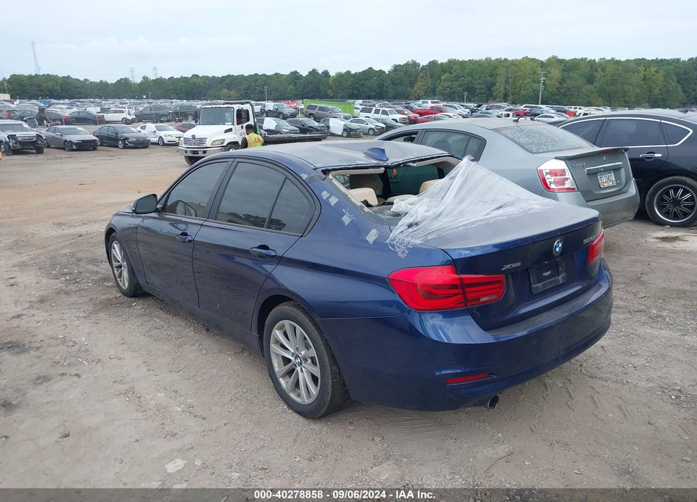 2018 BMW 320I XDRIVE VIN: WBA8A3C58JA505687
