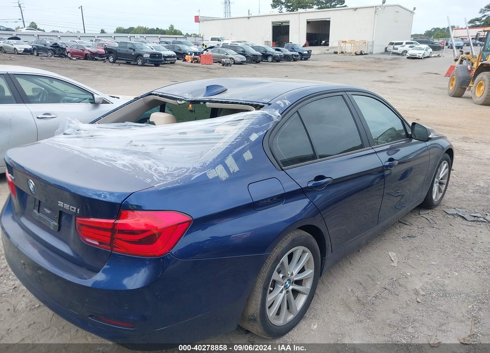 2018 BMW 320I XDRIVE VIN: WBA8A3C58JA505687