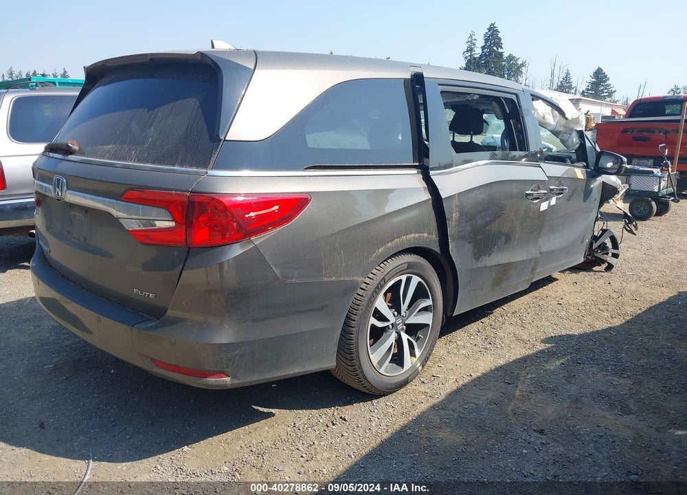 2019 HONDA ODYSSEY ELITE VIN: 5FNRL6H96KB103870