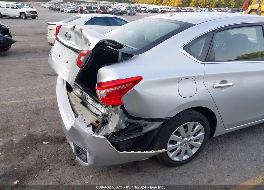 2017 NISSAN SENTRA SV VIN: 3N1AB7APXHL639104