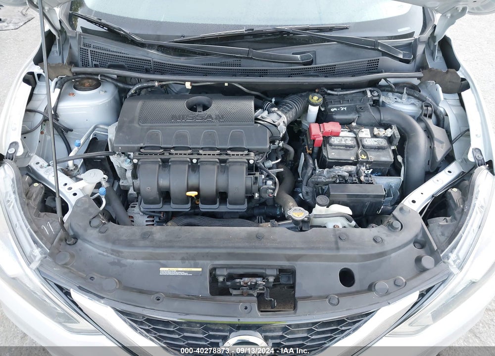 2017 NISSAN SENTRA SV VIN: 3N1AB7APXHL639104
