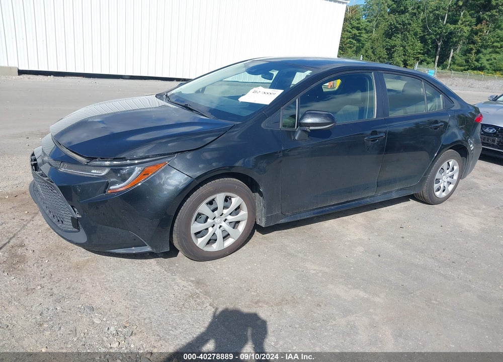 2022 TOYOTA COROLLA LE VIN: JTDEPMAE9NJ222718