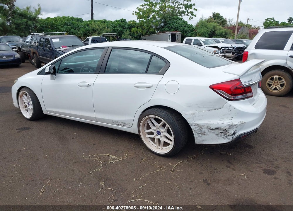 2013 HONDA CIVIC SI VIN: 2HGFB6E59DH705667