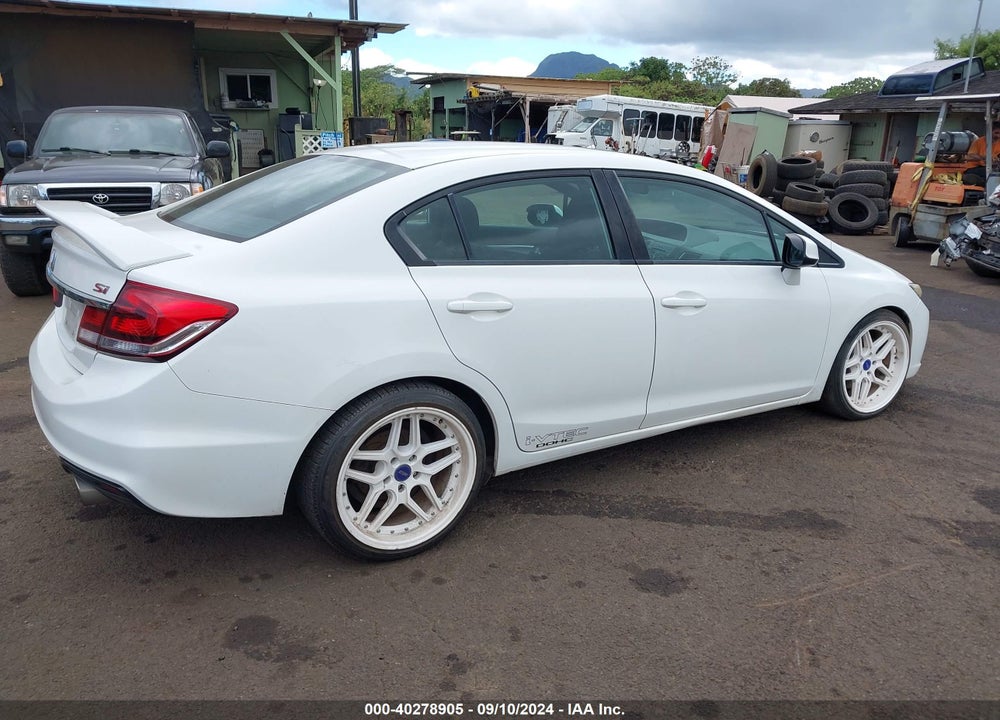 2013 HONDA CIVIC SI VIN: 2HGFB6E59DH705667