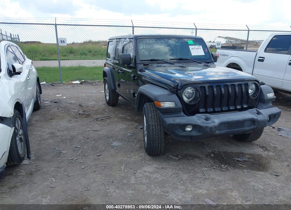 2019 JEEP WRANGLER UNLIMITED SPORT S 4X4 VIN: 1C4HJXDN0KW682165