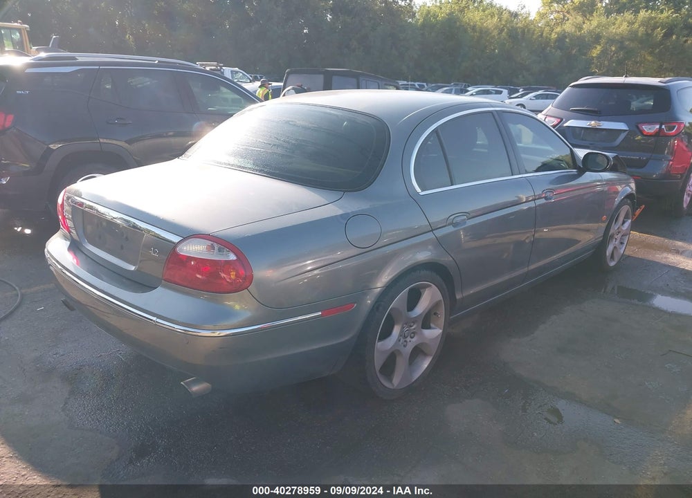 2005 JAGUAR S-TYPE 4.2L V8 VIN: SAJWA01U55HN35084