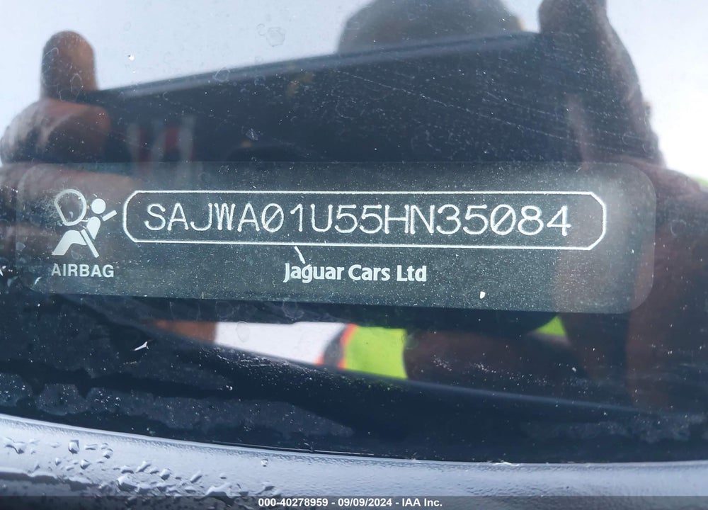 2005 JAGUAR S-TYPE 4.2L V8 VIN: SAJWA01U55HN35084