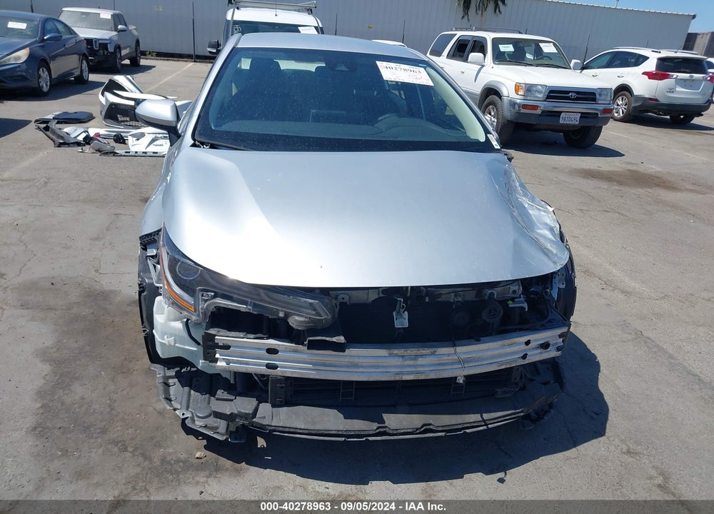 2021 TOYOTA COROLLA HYBRID LE VIN: JTDEAMDE8MJ009934