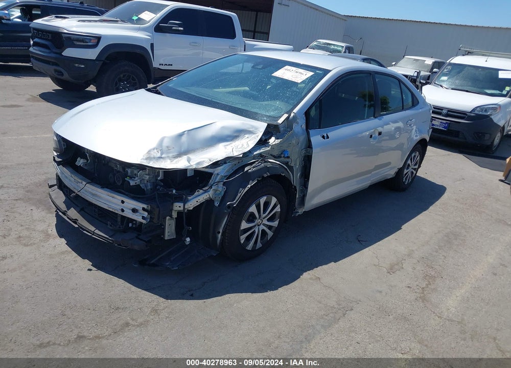 2021 TOYOTA COROLLA HYBRID LE VIN: JTDEAMDE8MJ009934