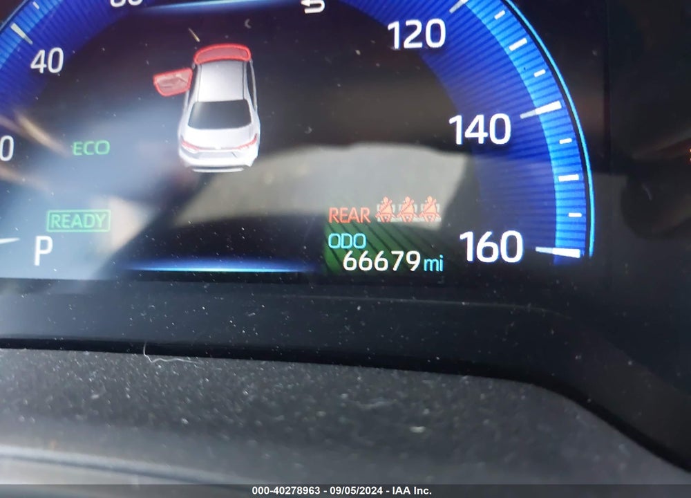 2021 TOYOTA COROLLA HYBRID LE VIN: JTDEAMDE8MJ009934