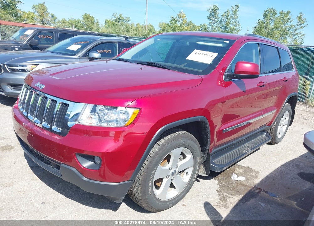 2012 JEEP GRAND CHEROKEE LAREDO VIN: 1C4RJFAG2CC273947