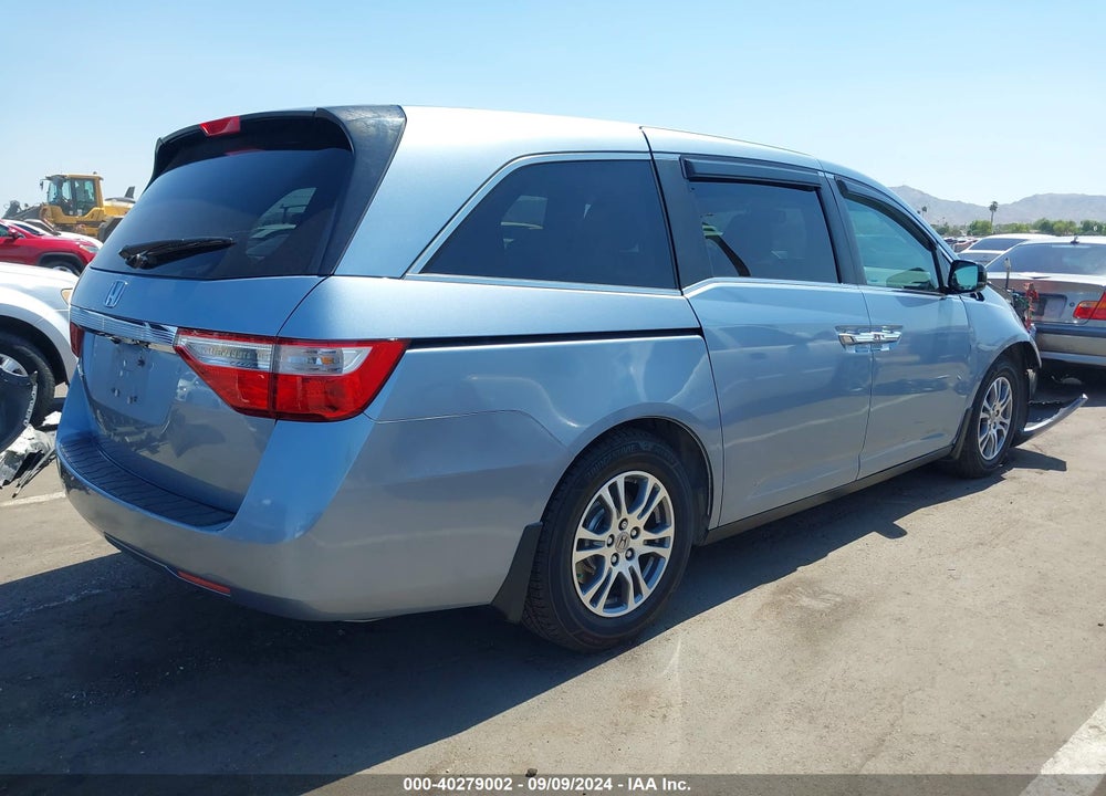 2013 HONDA ODYSSEY EX-L VIN: 5FNRL5H69DB080118