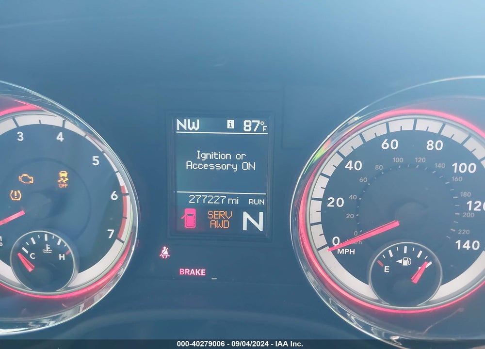 2012 DODGE DURANGO R/T VIN: 1C4SDJCT3CC181512