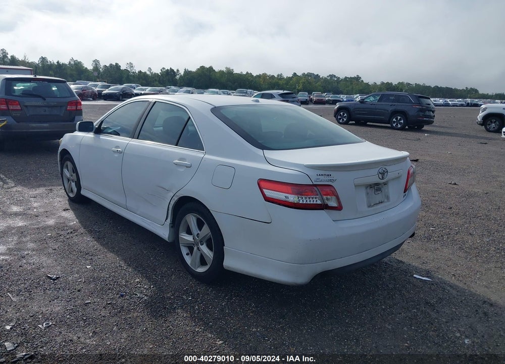 2011 TOYOTA CAMRY SE VIN: 4T1BF3EK6BU766857
