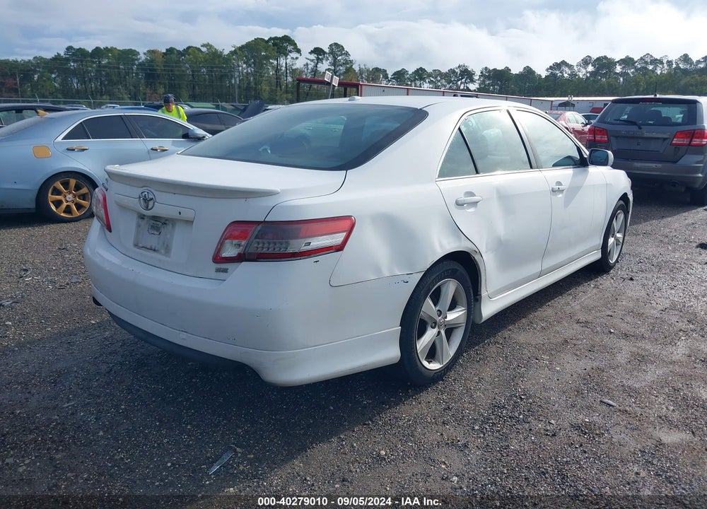 2011 TOYOTA CAMRY SE VIN: 4T1BF3EK6BU766857