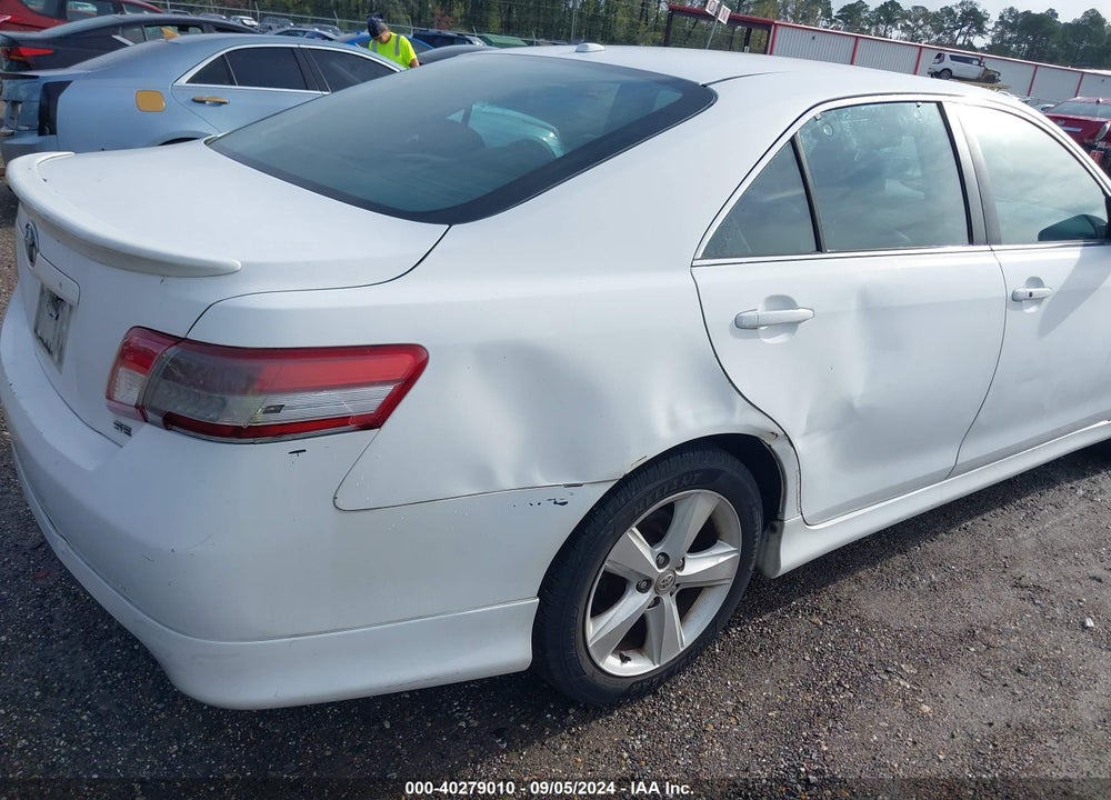 2011 TOYOTA CAMRY SE VIN: 4T1BF3EK6BU766857
