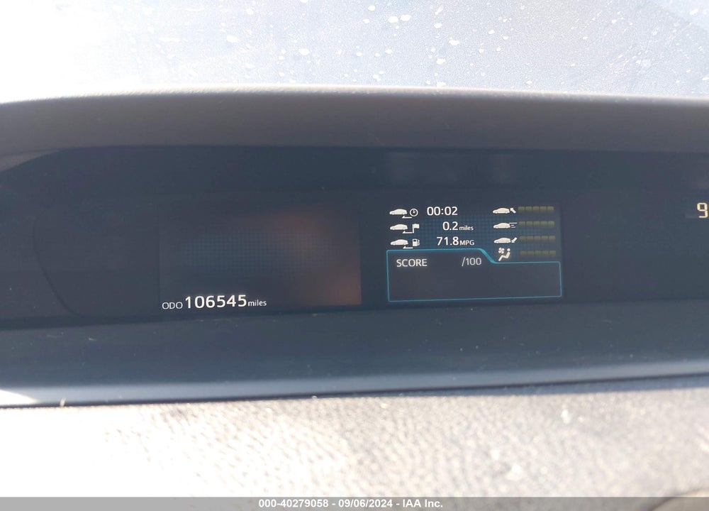 2016 TOYOTA PRIUS FOUR VIN: JTDKARFU4G3504984
